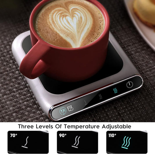 Mug warmer - temperature warmer with three speeds - cup warmer - heated coaster - mug warmer - USB cup warmer - coffee warmer.