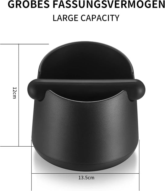 Coffee tap box - coffee drip tray - espresso drip box tap box - barista coffee drip box tap box (with removable metal tap rod and non-slip foot) - accessories for coffee machines.