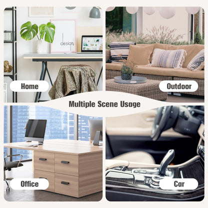 70 self-adhesive cable clips - 50 small + 20 large self-adhesive cable organizers - plastic cable organizer clips for organizing cables on the wall - on the desk and in the home office (clear).