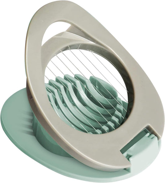 Egg slicer - Egg slicer with stainless steel wire - multi-functional egg slicer - slices boiled eggs, ham, bananas and strawberries evenly.