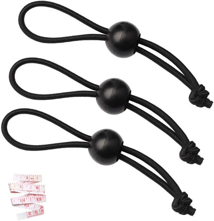 12 Black sailcloth bungee balls for banners - sailcloths - pavilions - tents - bungee hooks - stalls - flagpoles.