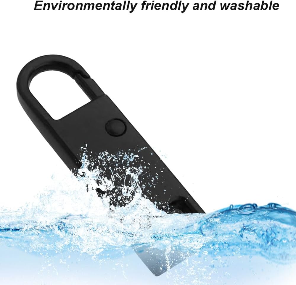 Reserve zips - 12-pack metal zips - removable - suitable for wallets - clothing - jeans - suitcases - luggage