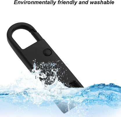 Reserve zips - 12-pack metal zips - removable - suitable for wallets - clothing - jeans - suitcases - luggage