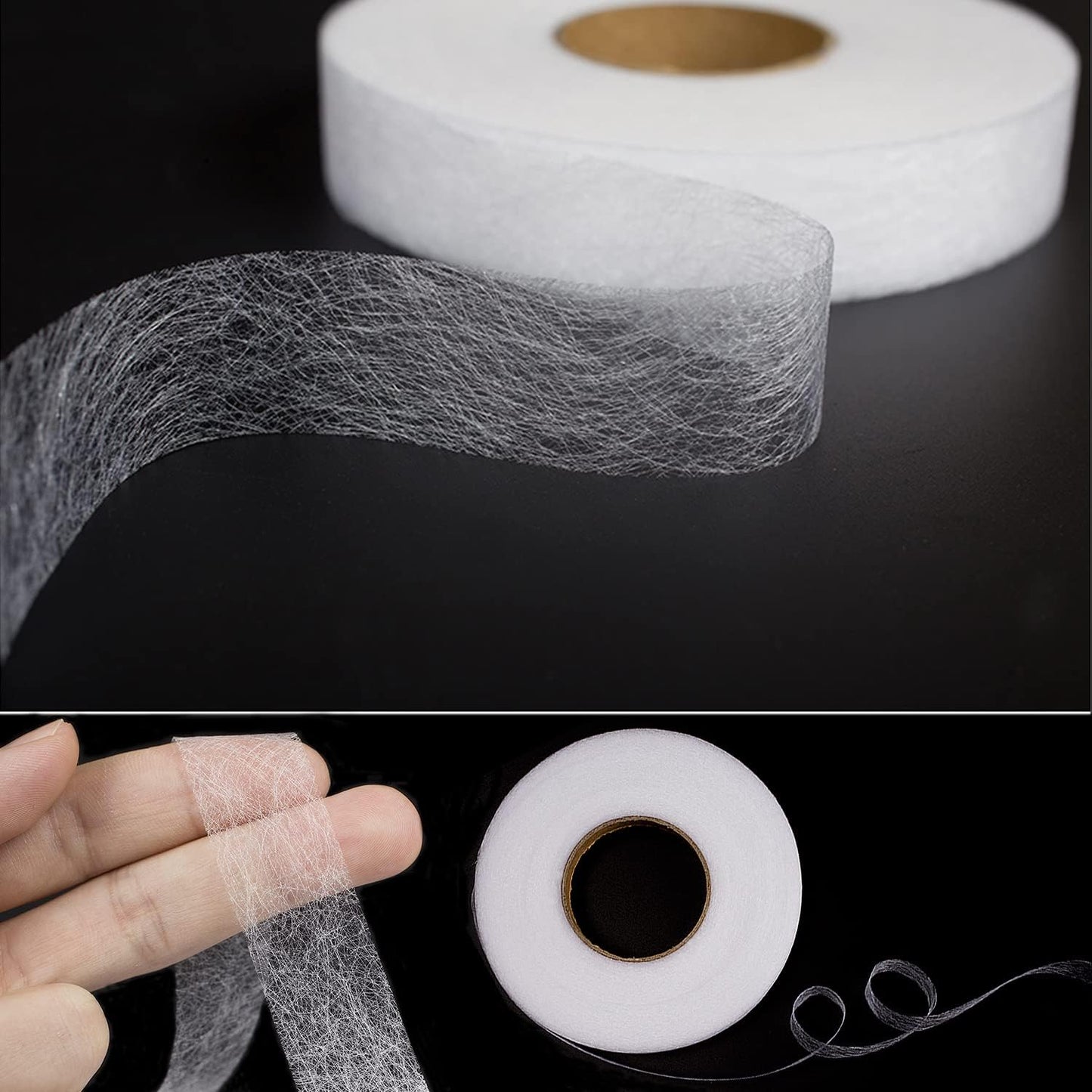 60 meter zoomband - ironing width 20 mm - for splitting fabrics - trousers - skirts - clothing