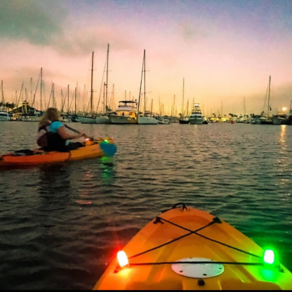 LED navigation light - For bow and stern - LED emergency light - LED night fishing light - Bike light - Outdoor bike light - Warning tail light - Night riding light - 5 3-colour.