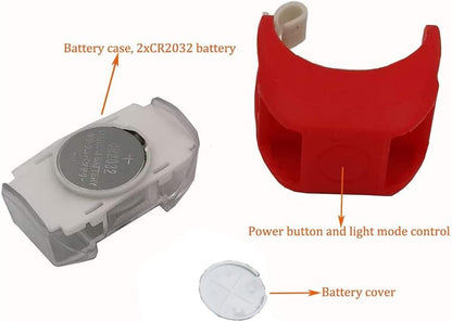 LED navigation light - For bow and stern - LED emergency light - LED night fishing light - Bike light - Outdoor bike light - Warning tail light - Night riding light - 5 3-colour.