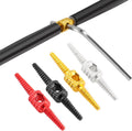 Connectors - 4 pieces - Tools for internal bike cable routing - Screw thread couplings for brake lines - Cable guide accessories - For switching bike frames.