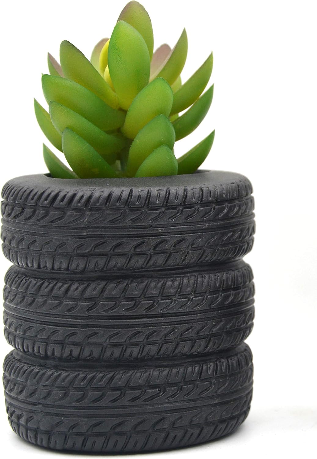 Flower pot holder in the form of a band - storage rack for accessories on the desk, at home and in the office - pot for succulents and cacti (pack of 2)