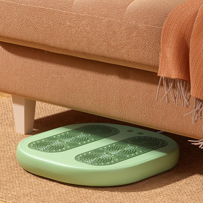 Foot warming cushion - Electric foot warming cushion - Foot warmer - 3 temperature settings - Built-in 6 manual massage heads - Suitable for home, office and dormitories - Warming cushions (green)