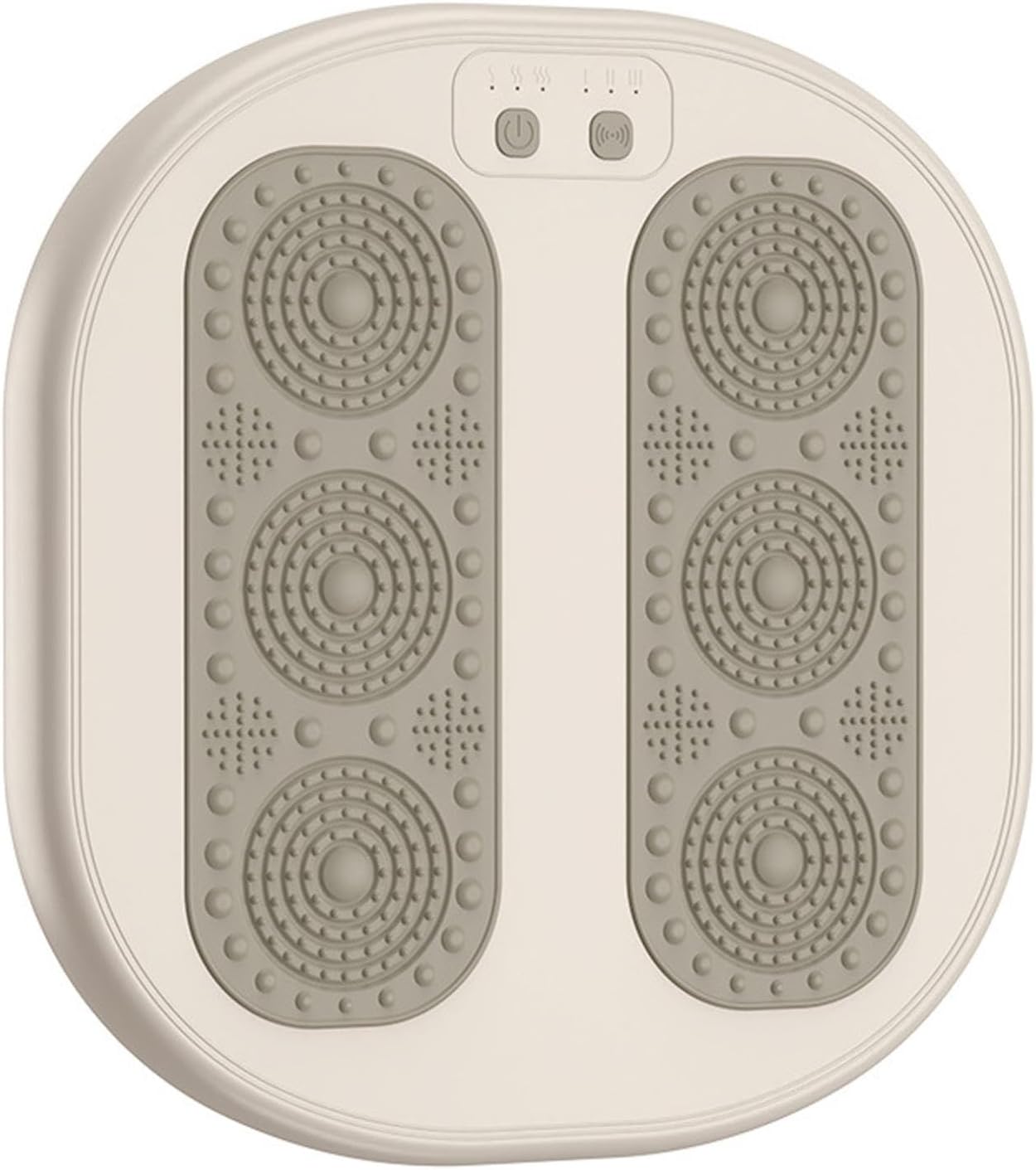 Foot warming cushion - Electric foot warming cushion - Foot warmer - 3 temperature settings - Built-in 6 manual massage heads - Suitable for home, office and dormitories - Warming cushions (green)