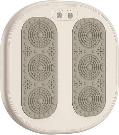 Foot warming cushion - Electric foot warming cushion - Foot warmer - 3 temperature settings - Built-in 6 manual massage heads - Suitable for home, office and dormitories - Warming cushions (green)