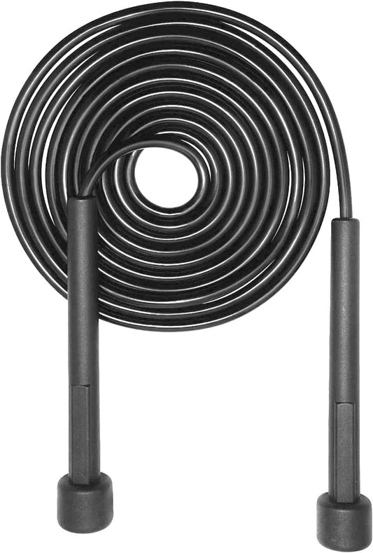Adult skipping rope - Suitable for men, women and kids - Home workout and fitness - With non-slip handles - Adjustable skipping rope - For fitness, fat burning, boxing,.