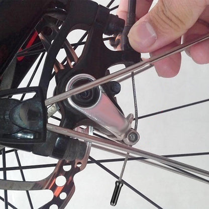 Bike Cable End Caps - 50 Pieces - Black - Bike Cable End Caps - Brake and Gear Cable Tips for Bikes.