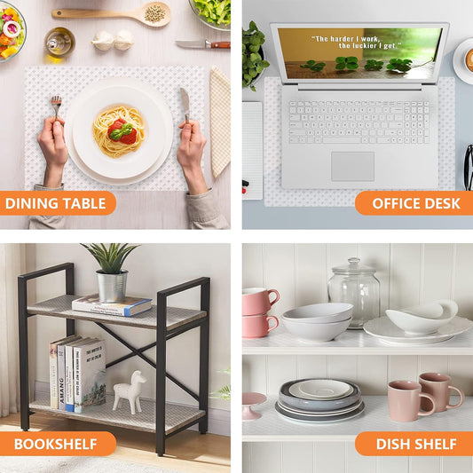 EVA drawer liner - Waterproof - Non-slip - Thickened - Drawer mat - Insulation mat - Transparent - 30*150cm - Cuttable - Suitable for wardrobe, cupboard and shoe cabinet mats.