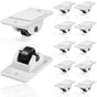 24 Pcs Sel-Adhesive ixed Casters – Caster Wheels or urniture, Cart, Storage Bins & DIY Toy Boxes, No-Drill Mini Wheels or Easy Mobility