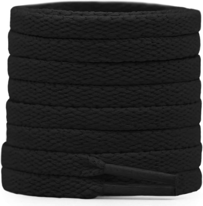lat Shoe Laces or Sneakers: 6/25 inch Narrow Athletic Shoelaces 2 Pair Hover Image