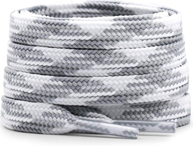 lat Colored Shoelaces or Sneakers: Thin Argyle Shoe Laces 2 Pair Hover Image