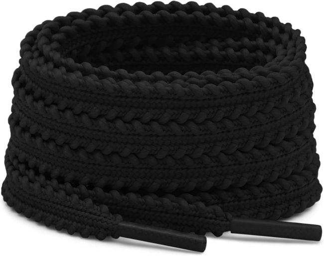Thick lat Shoe Laces: Replacement Athletic Shoelaces or Sneakers(2Pair) Hover Image