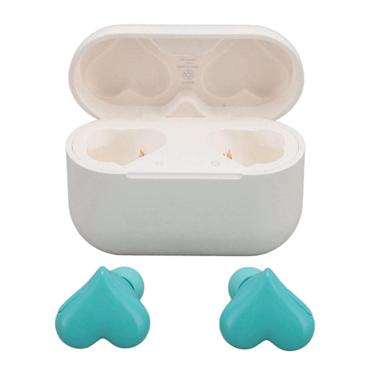 Heart Shaped Earbuds Cute Wireless Bluetooth5.3 Headphones Lightweight Noise Reduction Earbuds for Music Call Video Game