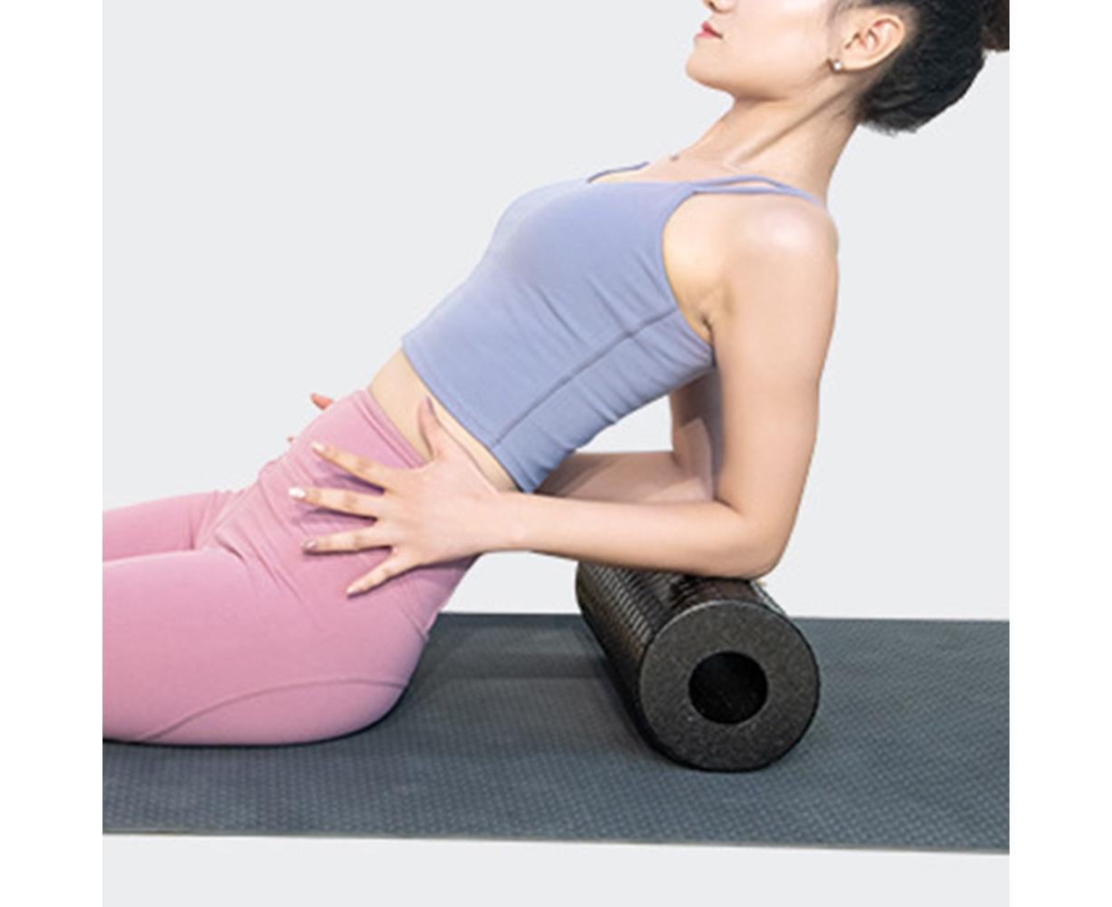 Standard fascia roll. Original massage roller for fascia training - Training role in various - Black