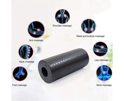 Standard fascia roll. Original massage roller for fascia training - Training role in various - Black