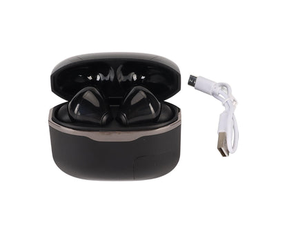 Wireless Earbuds Bluetooth 5.0 LED Digital Display 24Hrs Play Time HiFi Sports Earphones for Music Black
