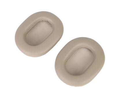Headphone Ear Pads Protein Leather Noise Insulation Memory Foam Sponge Cushions for WH 1000XM5 Wireless Headset Platinum Silver