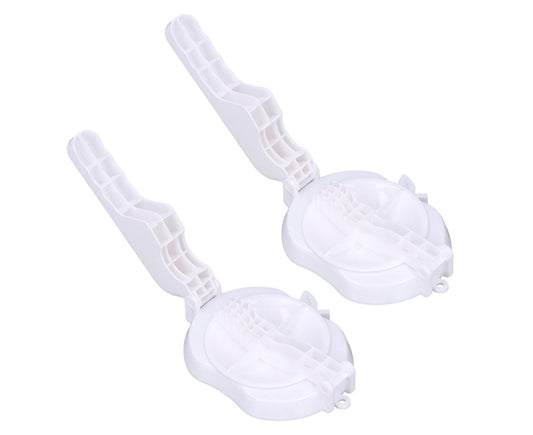 2pcs/set Manual Dumpling Wrappers Pressing Mould Rustproof Dumpling Skin Press Maker Accessories
