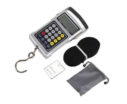 Electronic Fish Hook Scale 50Kg Luggage Weighing 7 in 1 Digital Hanging Scales