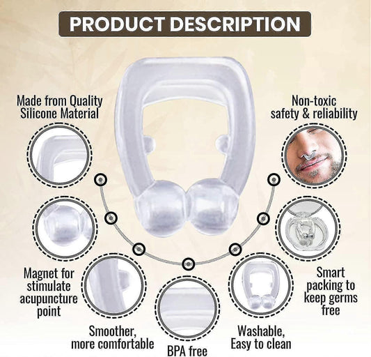 Stop Snores With Reusable Anti Snoring Devices - Snore Stopper For Women And Men