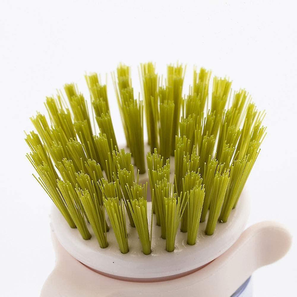 Palm Brush Upgraded,dish Brush Kitchen Soap Dispensing Brush With Storage Stand Dishes Mini Soap Liquid Brush For Kitchen Dish Pot Pan Sink