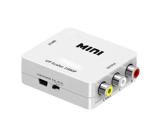 Audio Converter Harmless Environmentally Friendly Lightweight No Power Converter for DVD - White Main Image