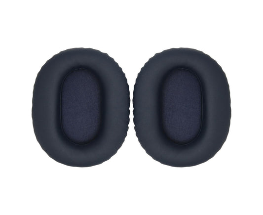 2pcs Ear Cushions Replacement Soft Protein Leather Noise Isolation Foam Thickened Pads for WH CH710N CH720N XB900N Blue