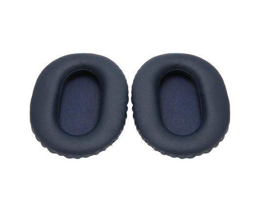 2pcs Ear Cushions Replacement Soft Protein Leather Noise Isolation Foam Thickened Pads for WH CH710N CH720N XB900N Blue