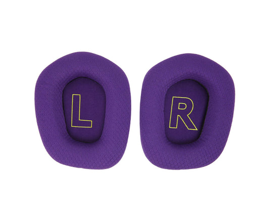 Earpads Cushions Breathable Comfortable Elastic Replacement Ear Pads for Logitech G733 Headphones Purple