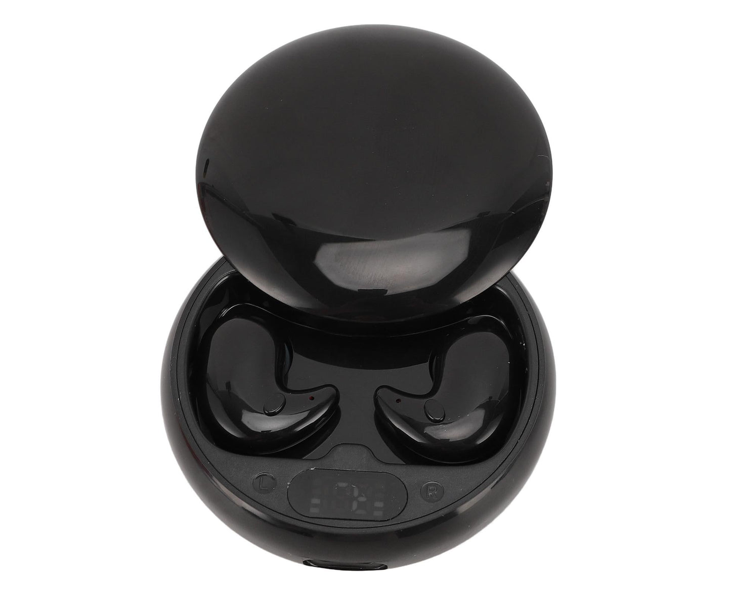 Language Translator Earbuds Two Way Translation Earphones Real Time Headset With 144 Languages Bluetooth Online For Traveling Business Learning Black