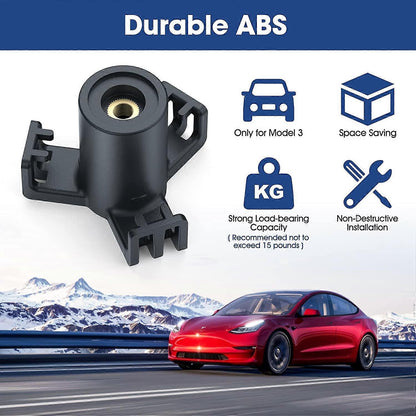 Piece ABS Trunk Hook for Tesla  Car Interior Modification Accessories Durable Trunk Organizer Behind - Grocery Bag Hanging Hooks (Model 3)