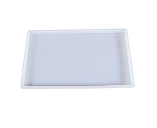 Craft Tray Plate Fruit Bowl Silicone Square Rectangle Shape Resin Mold DIY Tool-3#