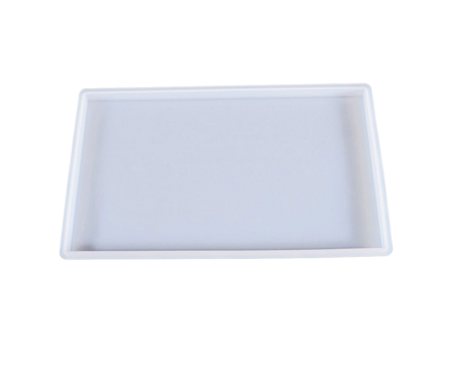 Craft Tray Plate Fruit Bowl Silicone Square Rectangle Shape Resin Mold DIY Tool-3# Hover Image