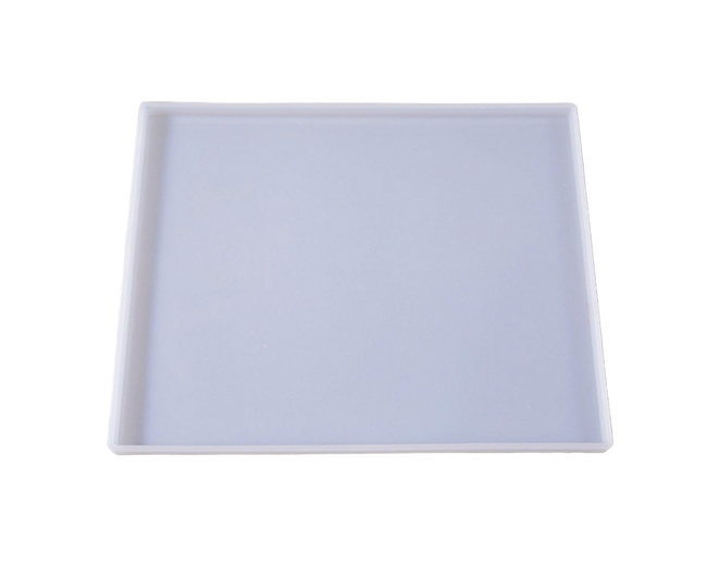 Craft Tray Plate Fruit Bowl Silicone Square Rectangle Shape Resin Mold DIY Tool-8# Hover Image