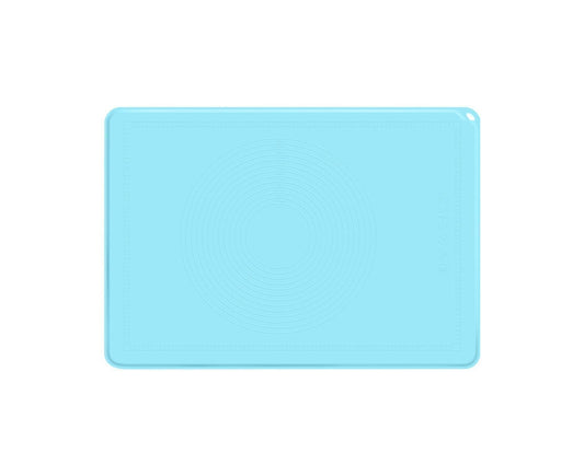 Pastry Mat Non-stick Silica Gel Dough Rolling Mat-Blue S