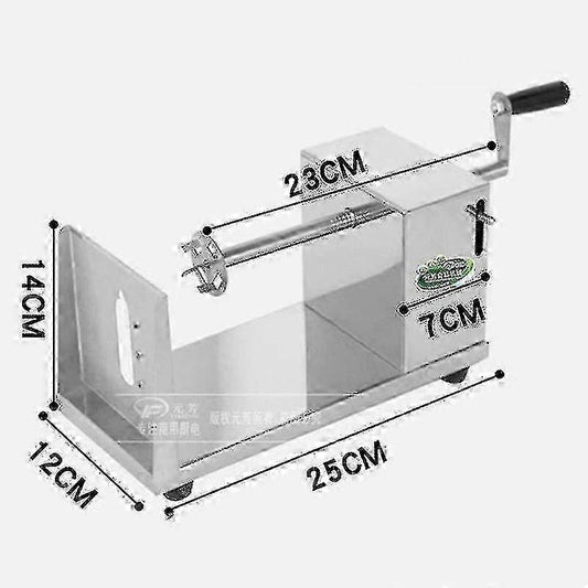 Stainless Steel Spiral Potato Slicer Cutter