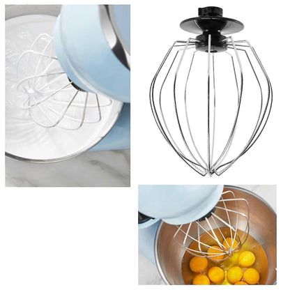Stainless Steel Balloon Whisk - Wire Whip Mixer Attachment