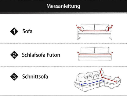 2 Seater Jacquard Elastic Sofa Cover Anti-Slip Stretch Slipcover