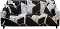 2 Seater Elastic Sofa Cover with Armrests Armchair Furniture Protector Universal Fit