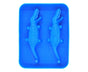 Ice Mould Tray Creative 3D Crocodile Shape Silicone Mold-Dark Blue
