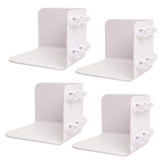4PCS Bed Sheet Holders with Fitted Lock Straps for Enhanced Grip