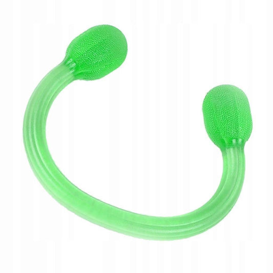Green Silicone Yoga Pull Rope Resistance Band for Gym