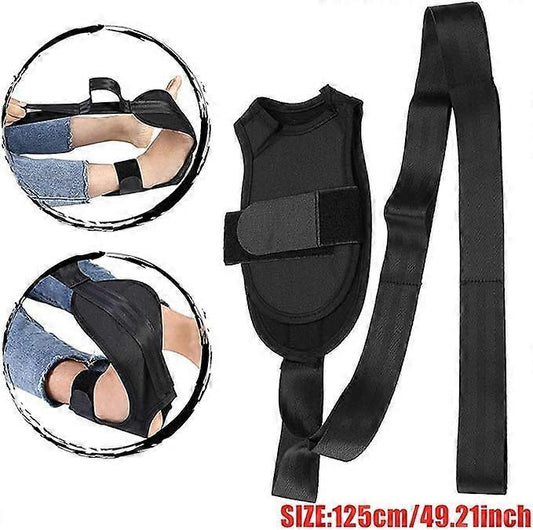 Yoga Resistance Band for Leg/Ankle Flexibility & Rehab Training