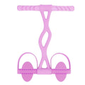 Pedal Resistance Belt Sit-Up Trainer for Yoga & Home Fitness